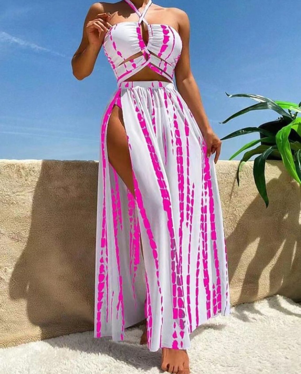 Gauze Skirt Beachwear image