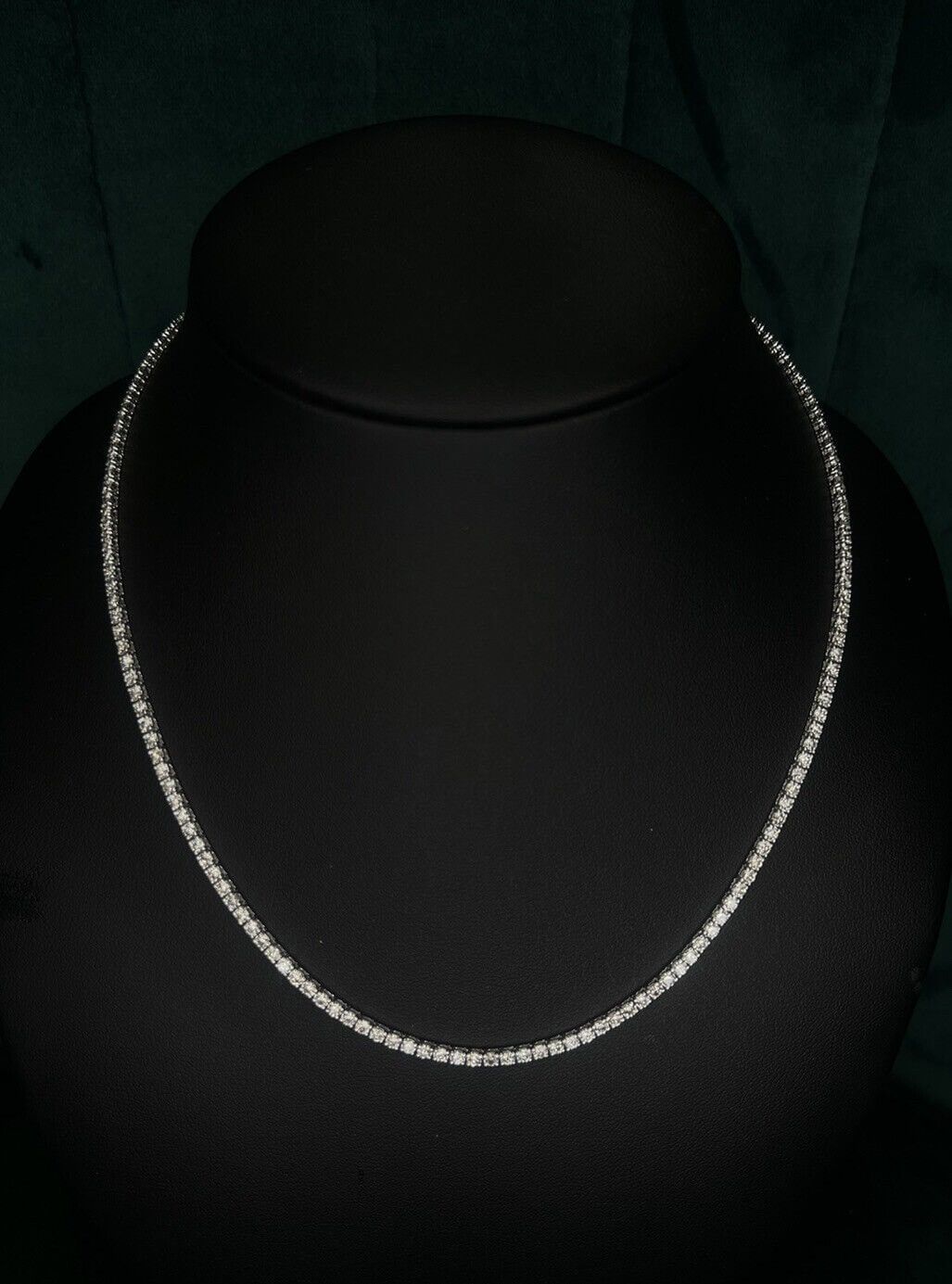 4MM MOISSANITE TENNIS CHAIN image