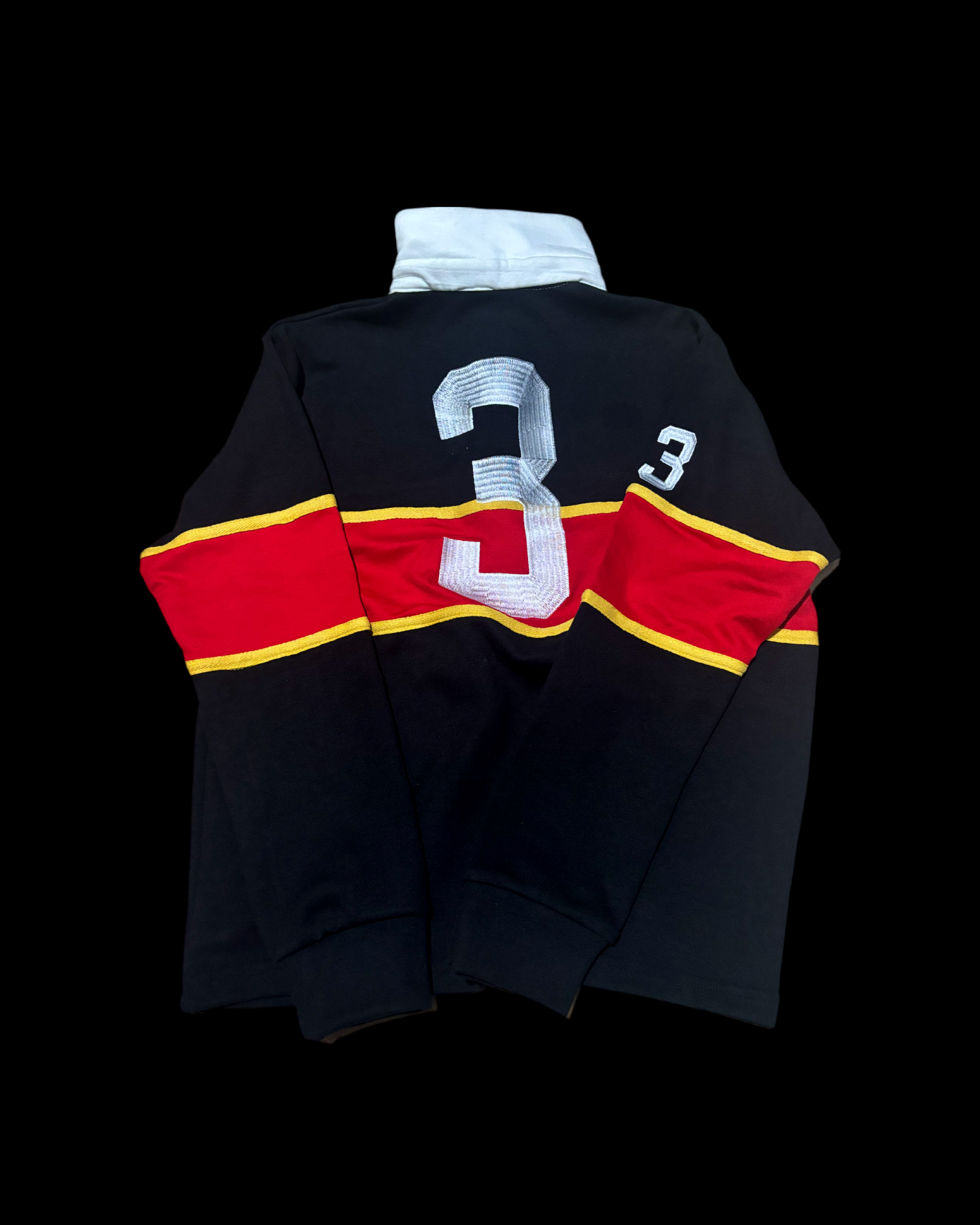 CXTY BLACK RUGBY POLO image