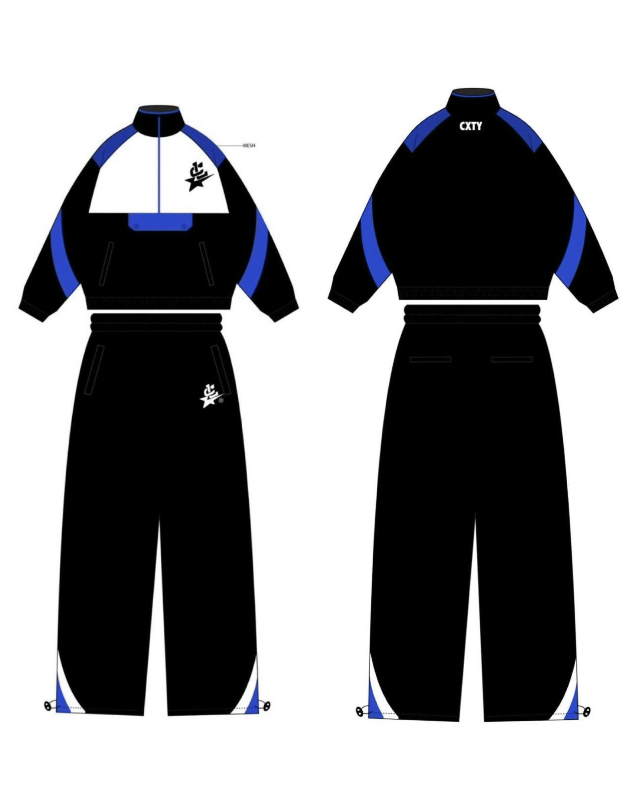 Cxty Blue Blockrunner Tracksuit thumb images