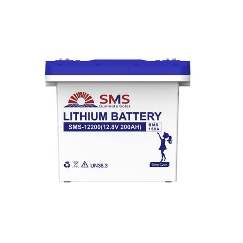 SMS Lithium battery 200AH 12V image