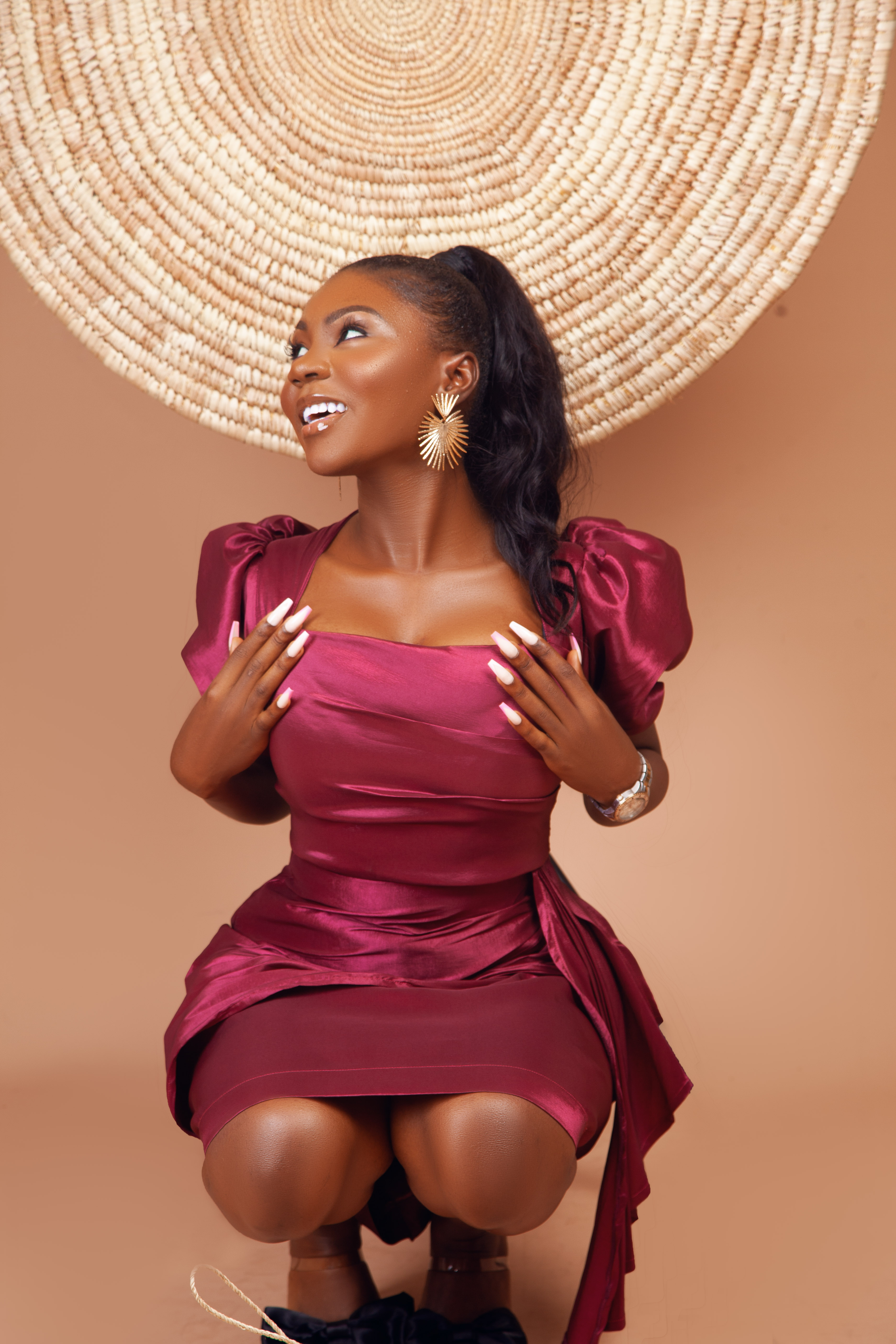 Look 004 “breathe drape dress