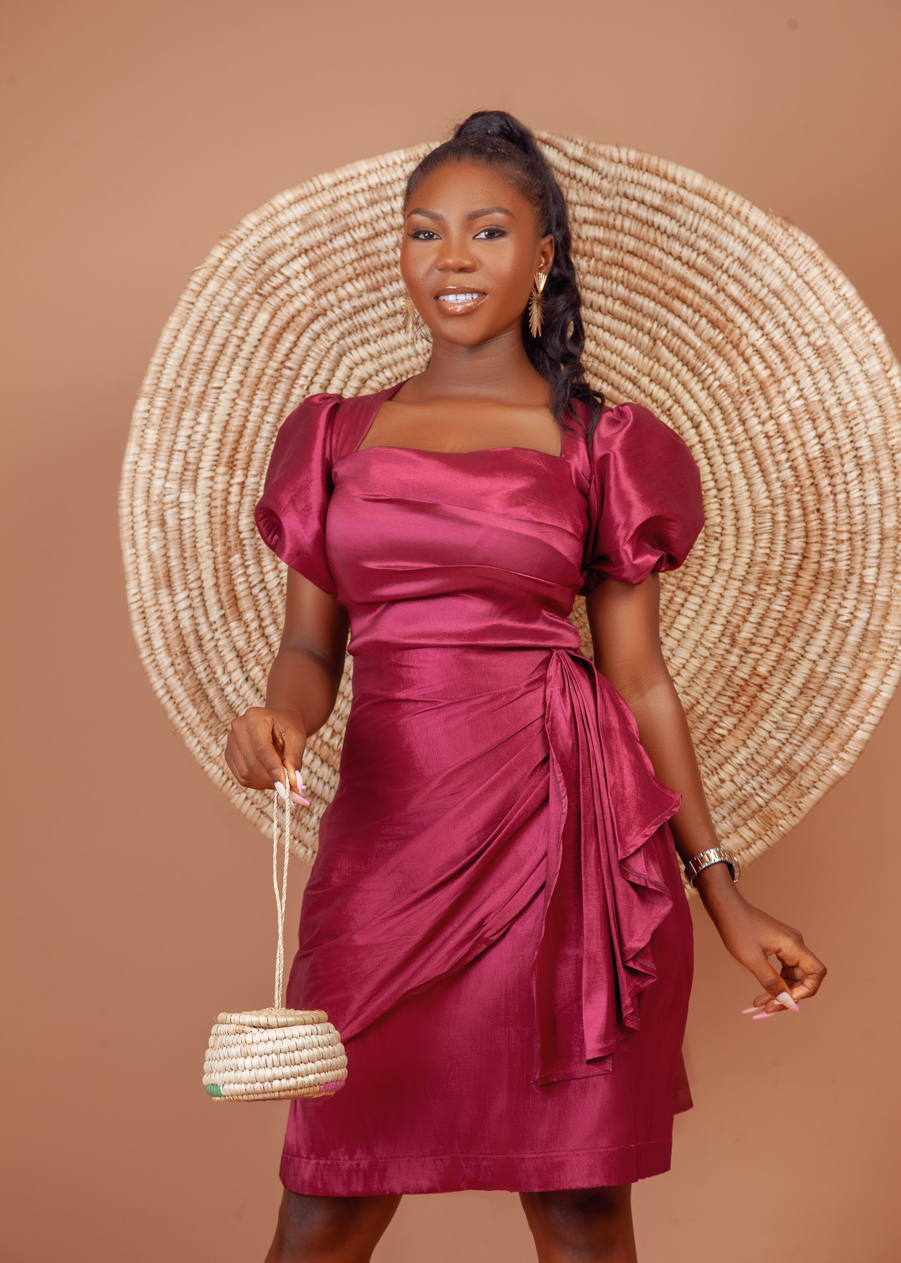 Look 004 “breathe drape dress