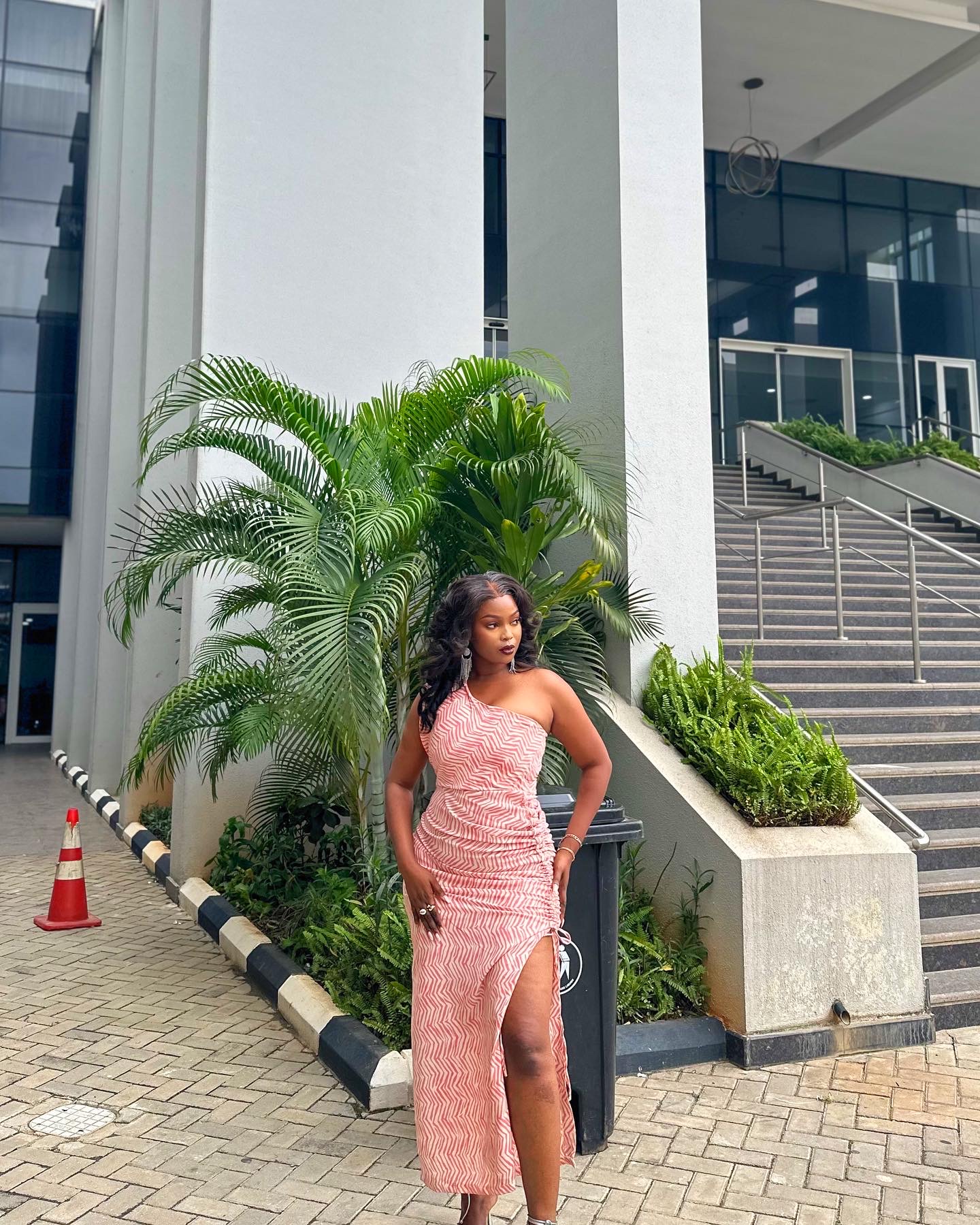 Celine slit dress image