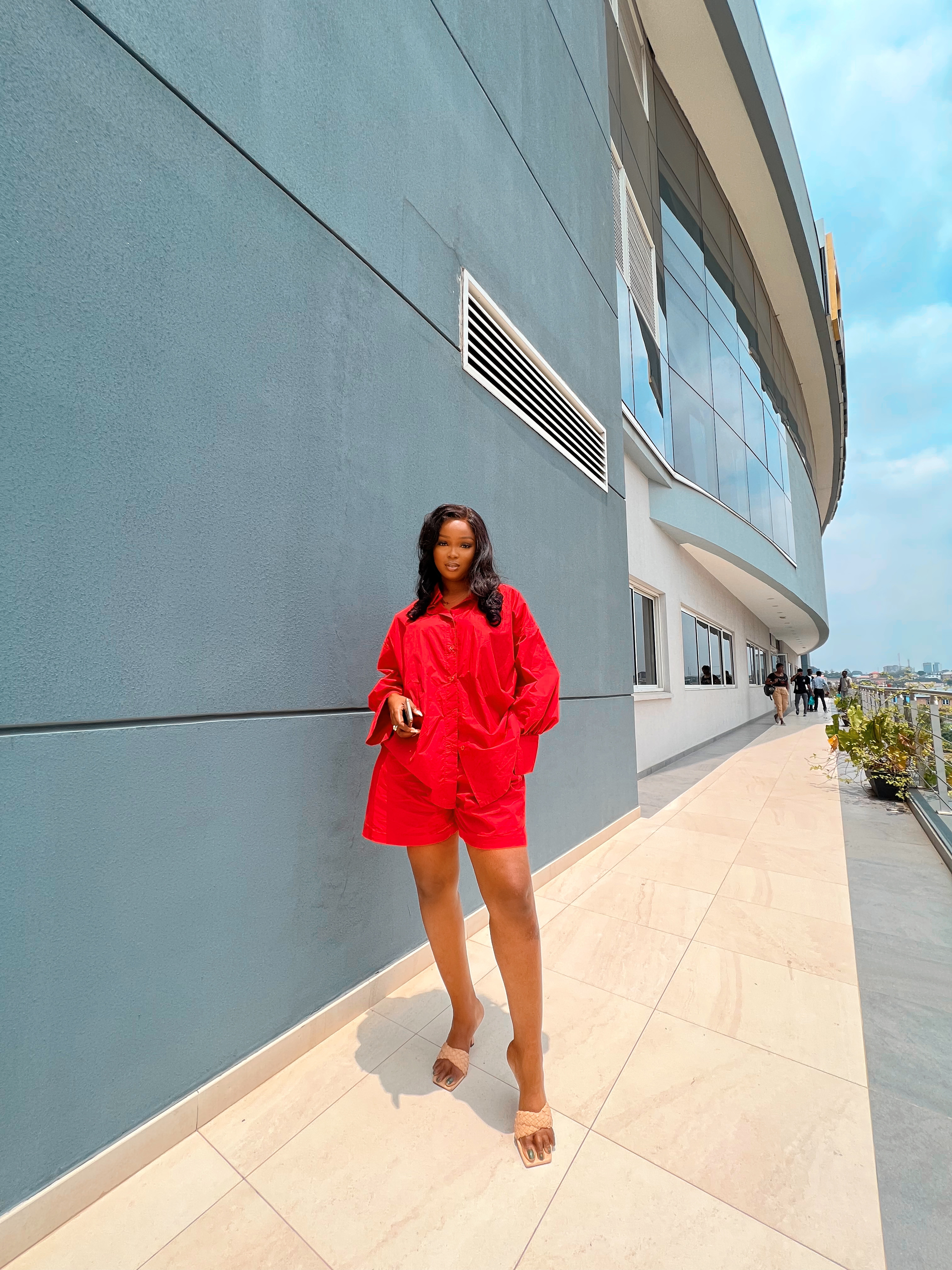 Oversized cotton tee set image