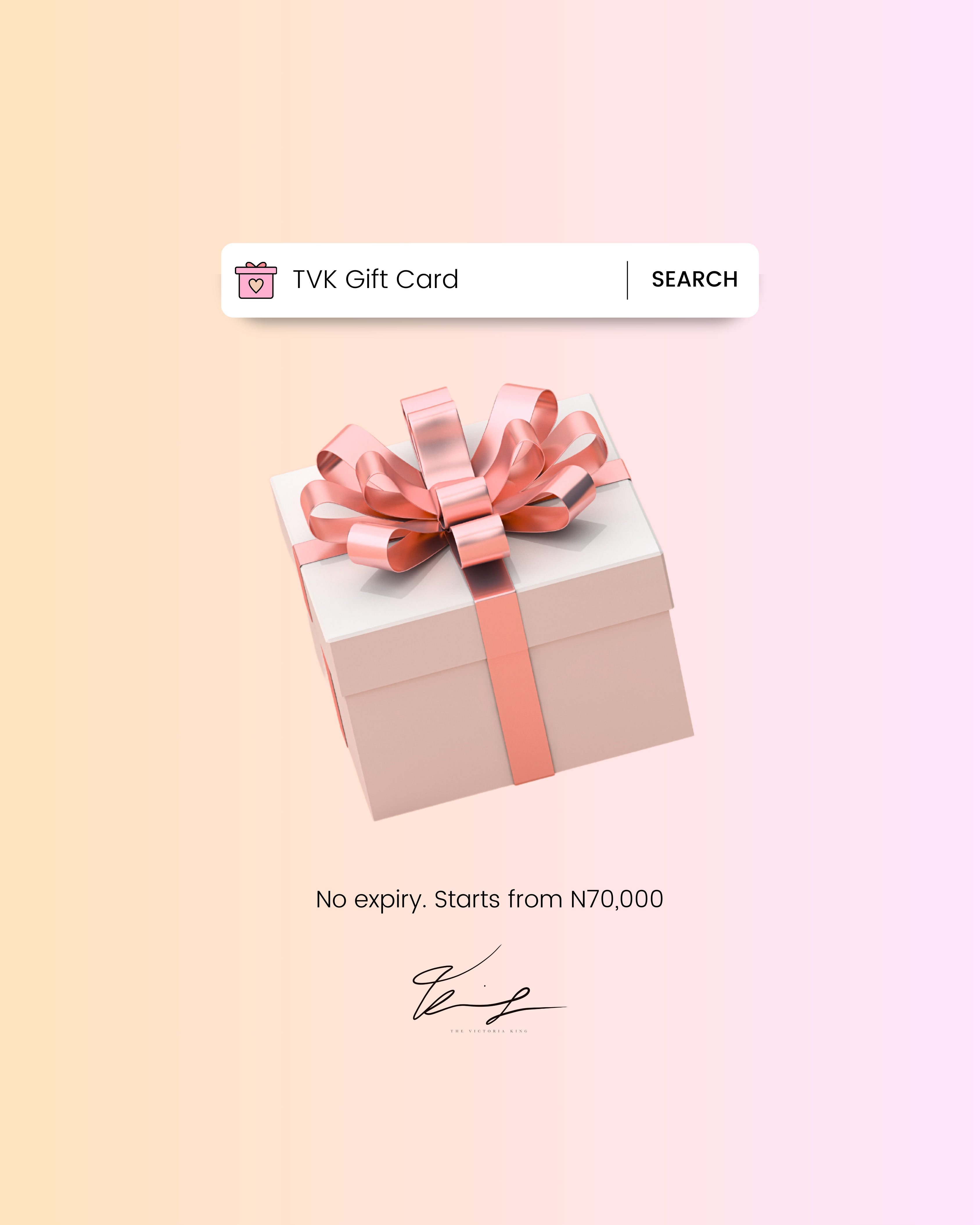 TVK Gift card