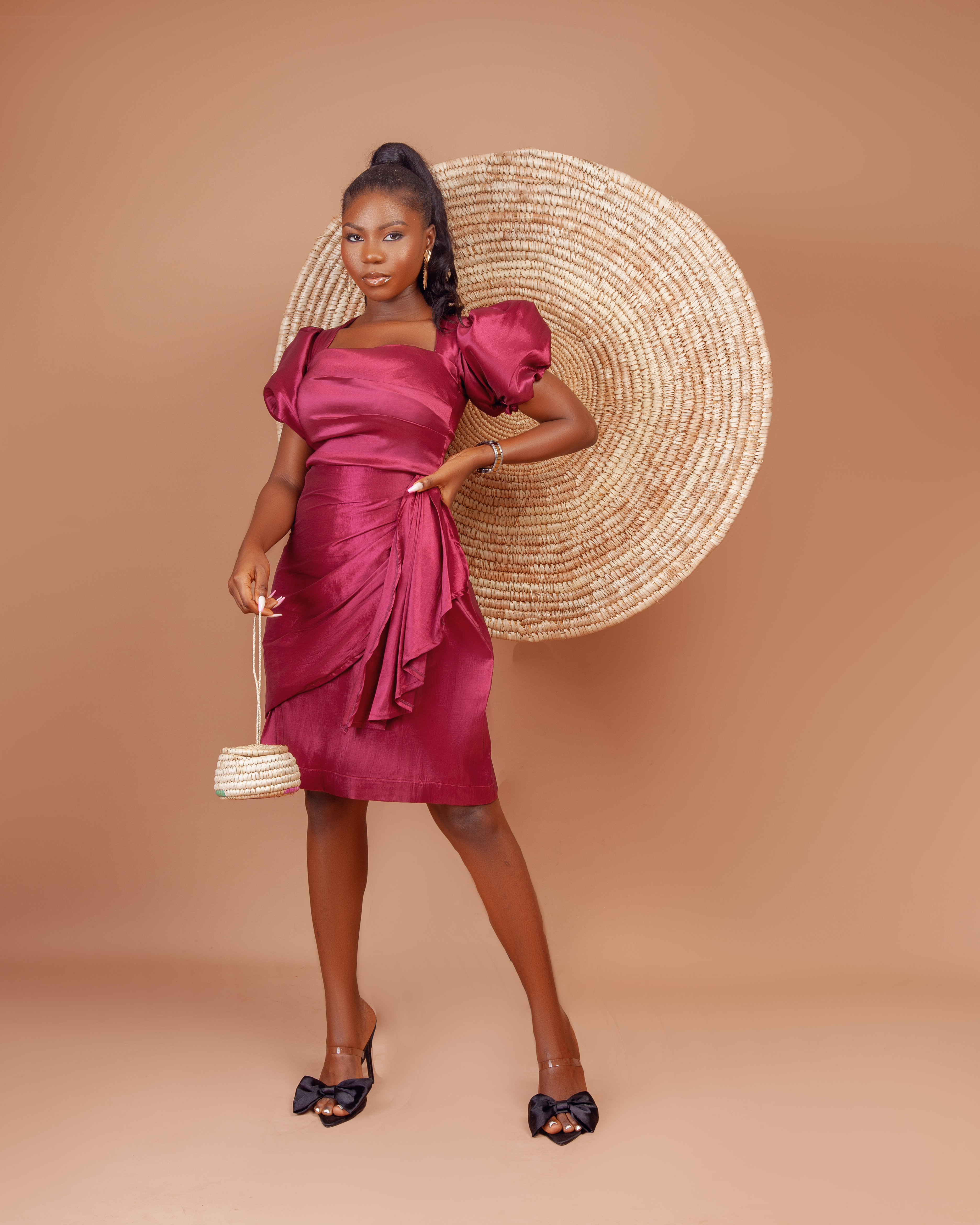 Look 004 “breathe drape dress