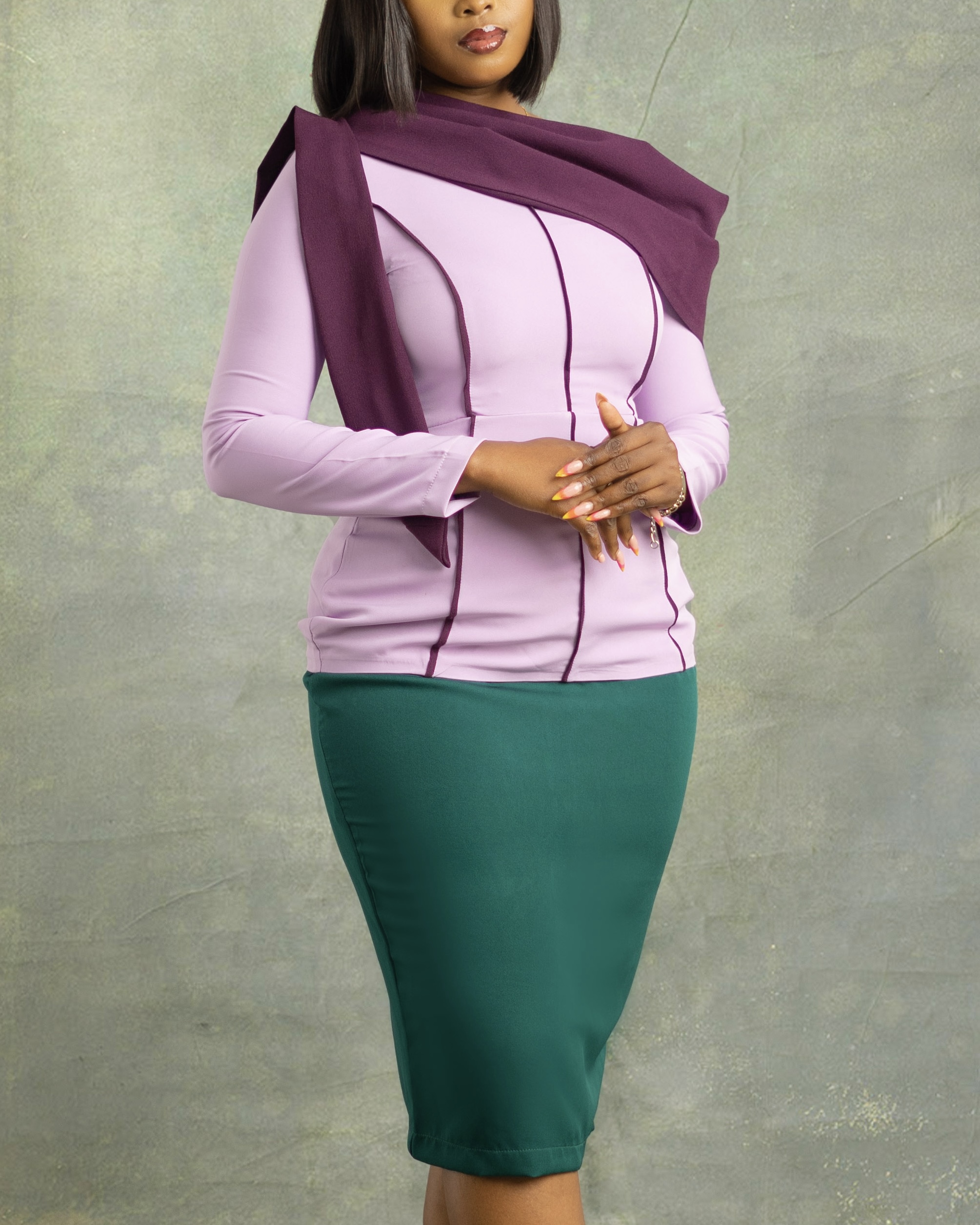 Mystic orchid dress image