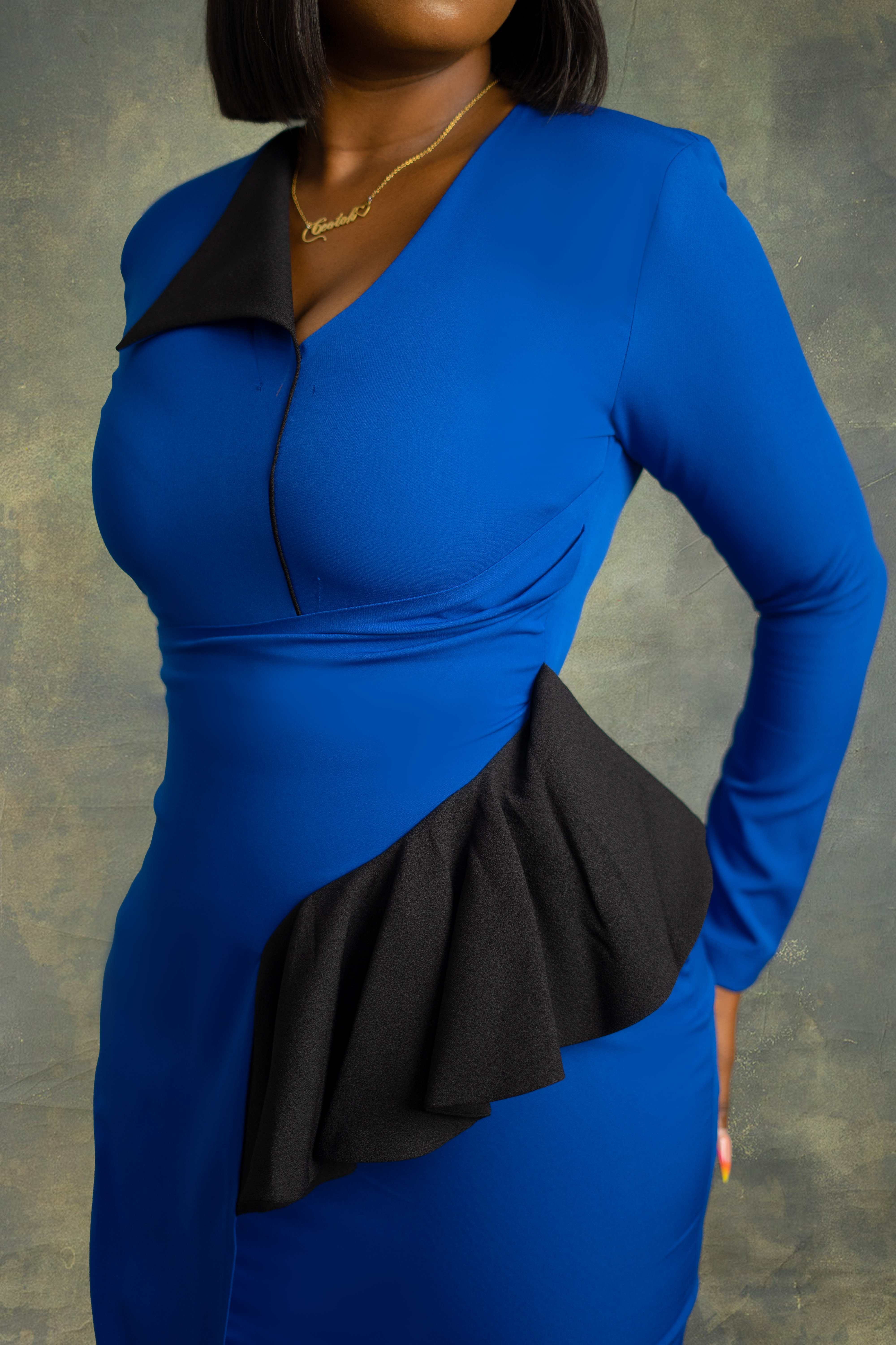 Royal bloom dress