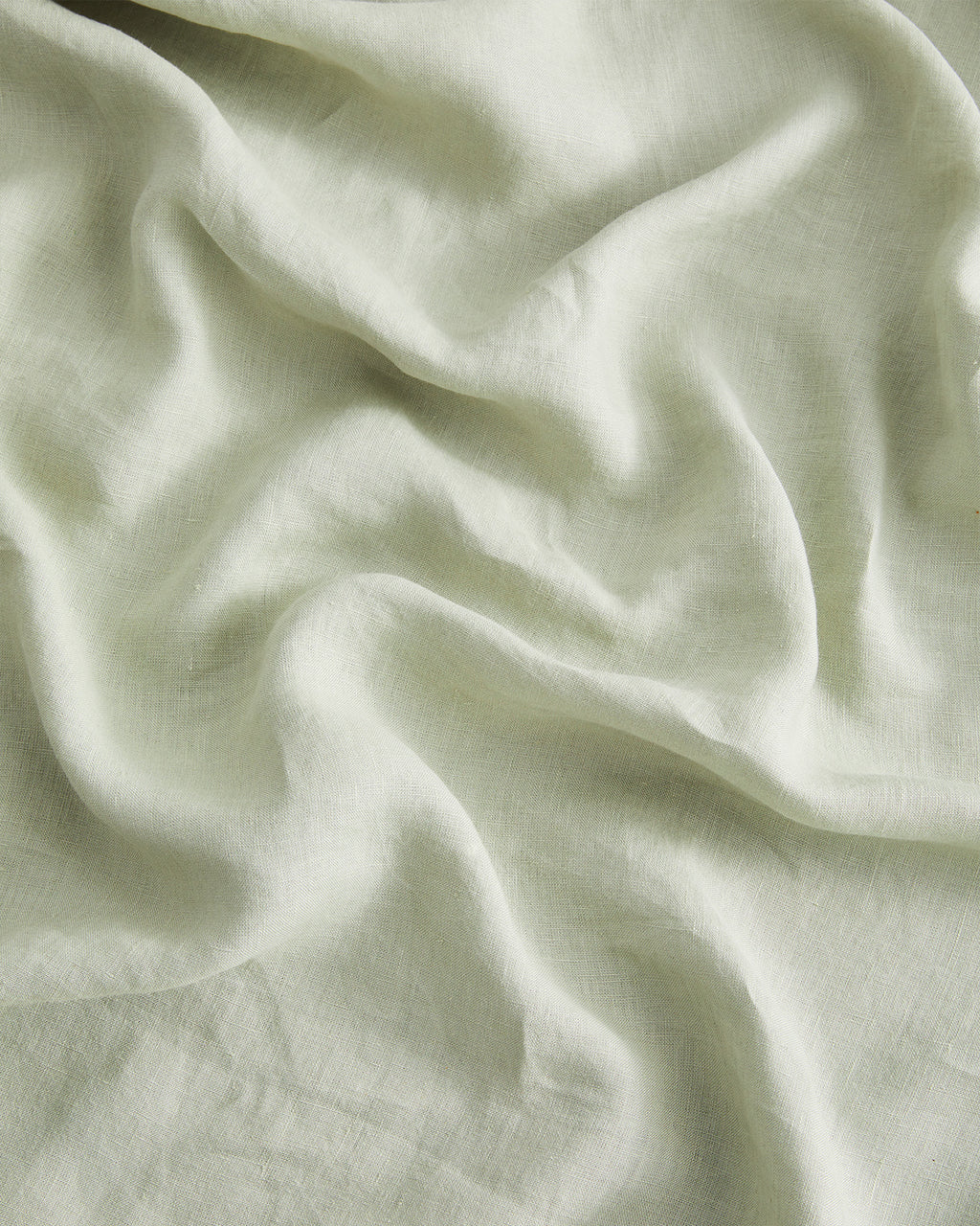 Mint Roxanne Cotton Percale Duvet Cover Set image