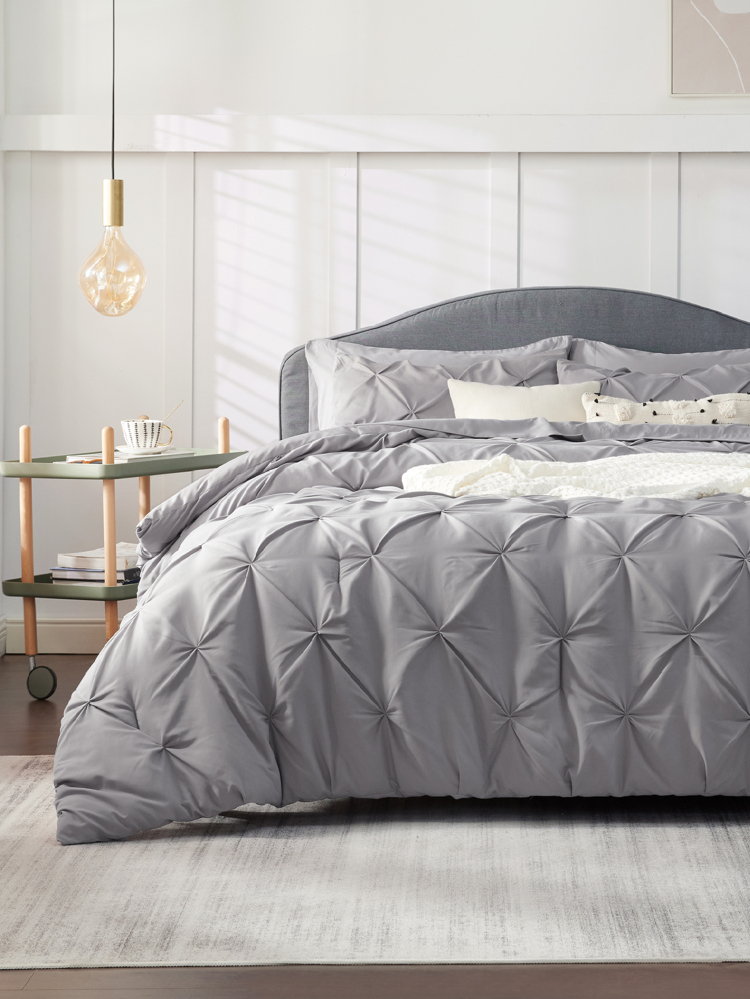 Grey Akeelah Comforter Set — Bed in a Bag | Magical Thinking image