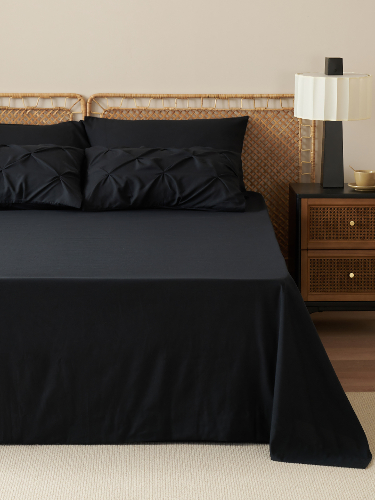 Black Akeelah Comforter Set — Bed in a Bag | Magical Thinking image