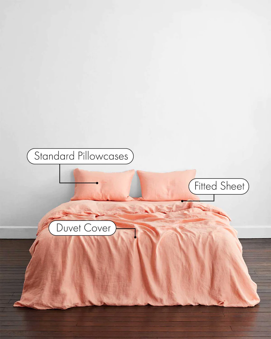 Roxanne X Flamingo— 6 piece Percale Duvet Cover Set image