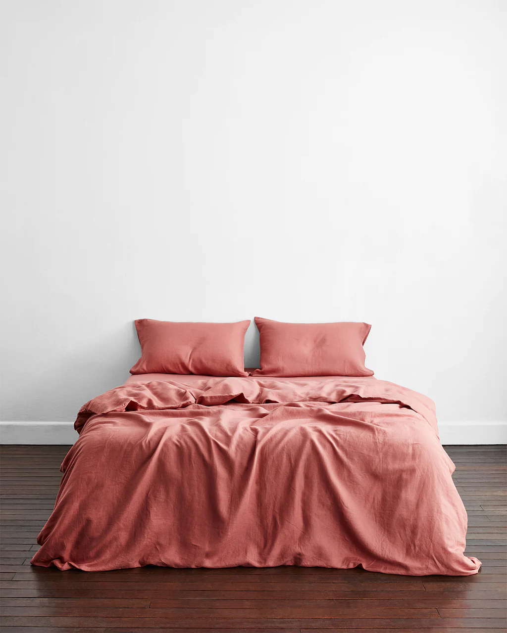 Roxanne X Salmon —6 piece Egyptian Cotton Percale Duvet Cover Set image