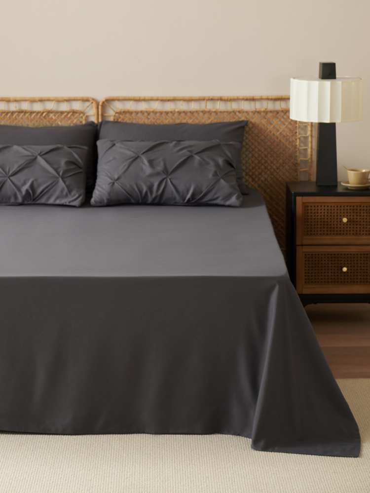 Dark Grey Akeelah Comforter Set — Bed In A Bag | Magical Thinking Collection image