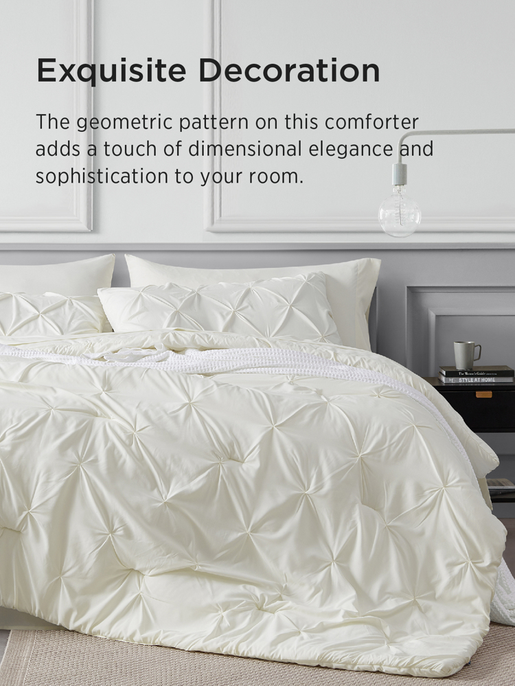 Whipped Cream Akeelah Comforter Set — Bed in a Bag | Magical Thinking image