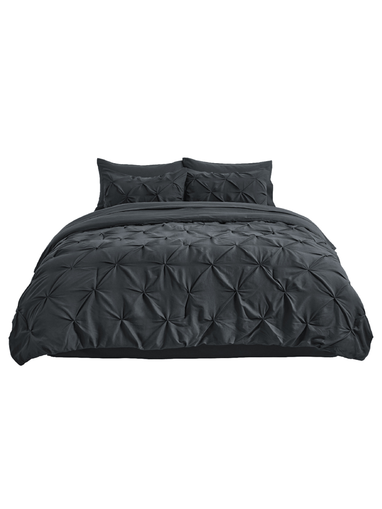 Black Akeelah Comforter Set — Bed in a Bag | Magical Thinking image