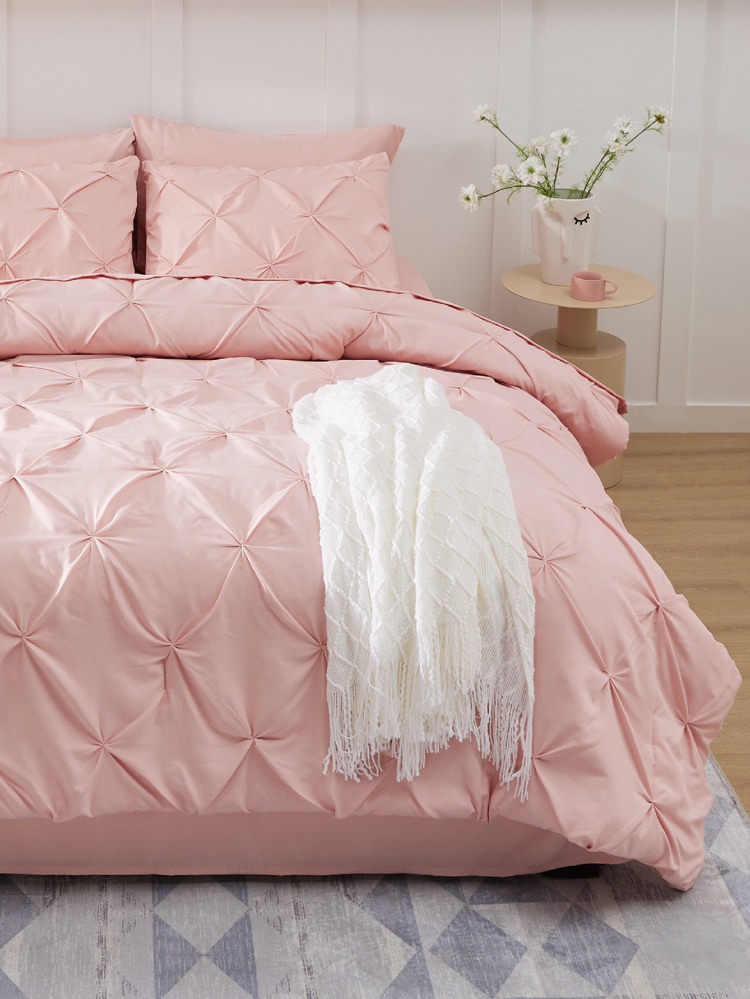 Blush Akeelah Comforter Set — Bed in a Bag | Magical Thinking image