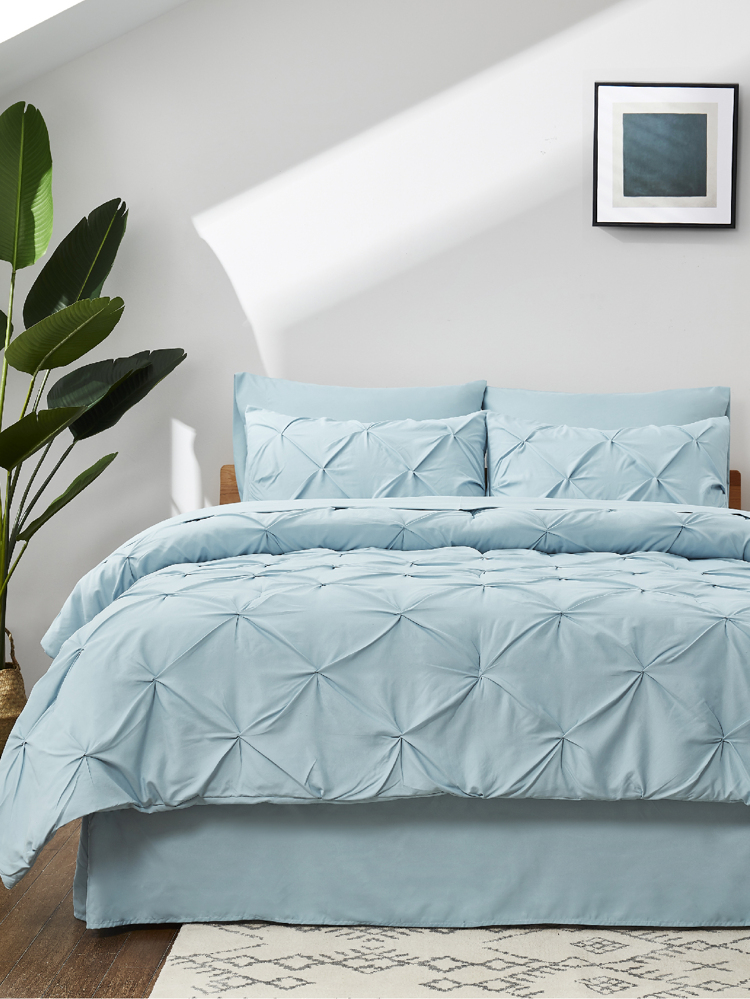 Blue Akeelah Comforter Set — Bed in a Bag | Magical Thinking image