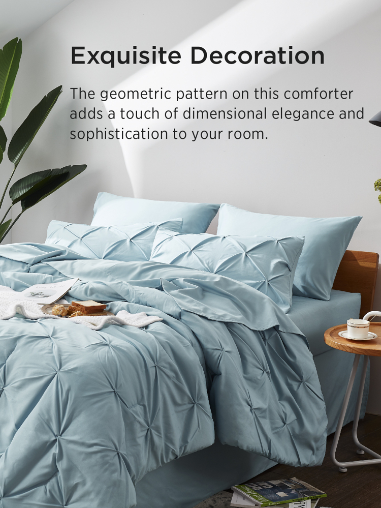 Blue Akeelah Comforter Set — Bed in a Bag | Magical Thinking image