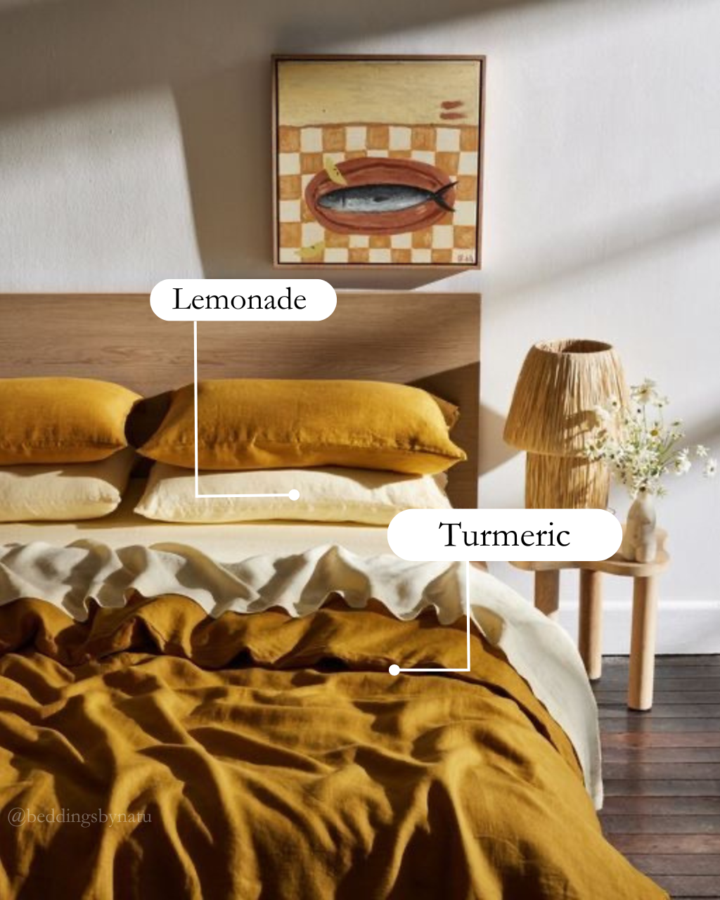 Lemonade Mix n Match — 6 piece Egyptian Cotton Percale Duvet Cover Set image