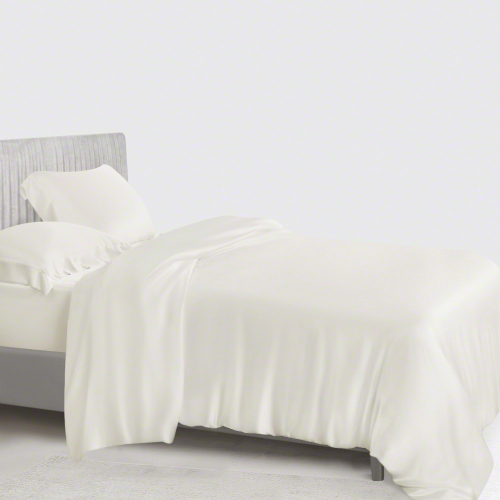 St. Charles Egyptian Silk 6 Piece Bedding Set — Ivory image