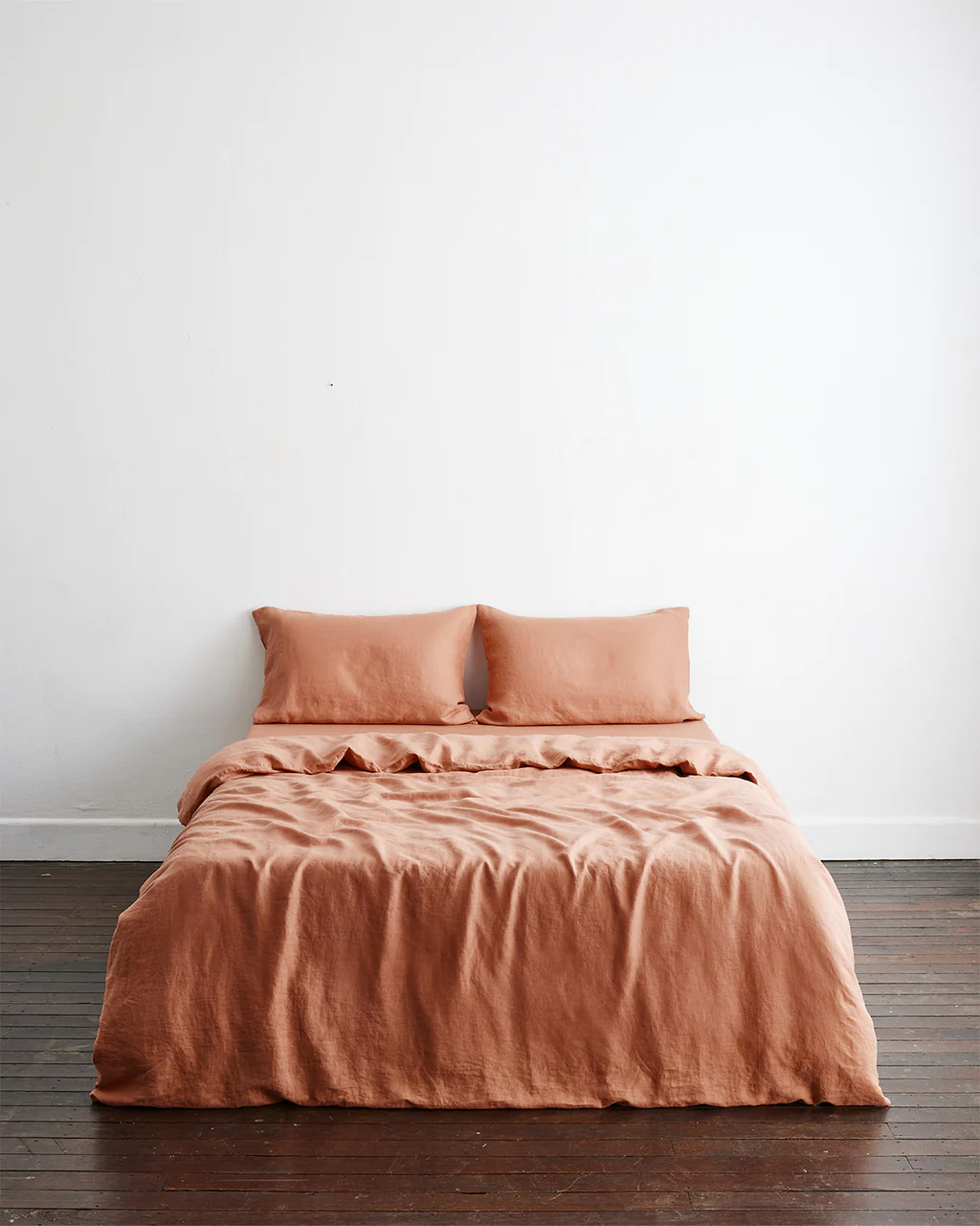 Roxanne X Terracotta — 6 piece Percale Duvet Cover Set image