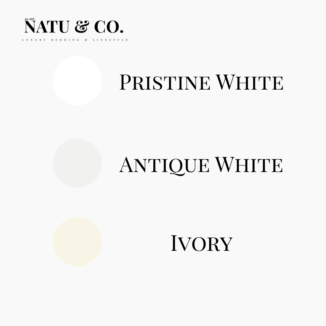 White 2 in 1 Sheet Set image