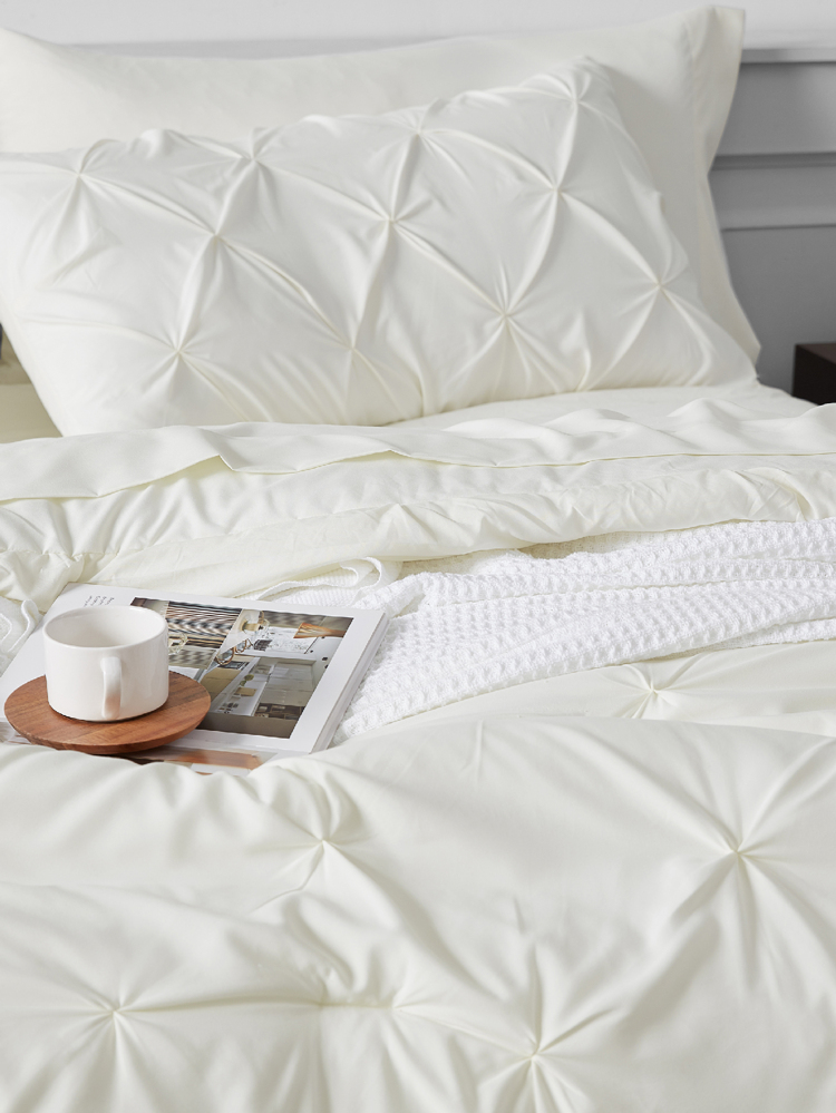 Whipped Cream Akeelah Comforter Set — Bed in a Bag | Magical Thinking image