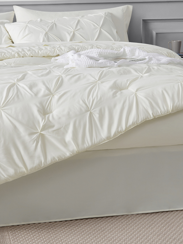 Whipped Cream Akeelah Comforter Set — Bed in a Bag | Magical Thinking image