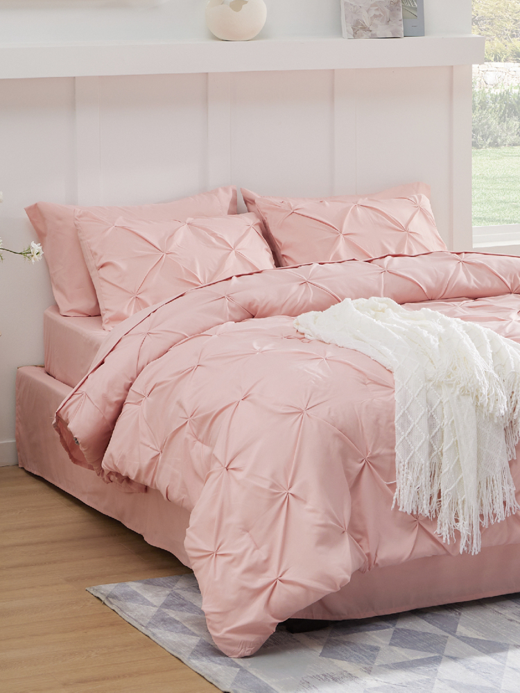 Blush Akeelah Comforter Set — Bed in a Bag | Magical Thinking image