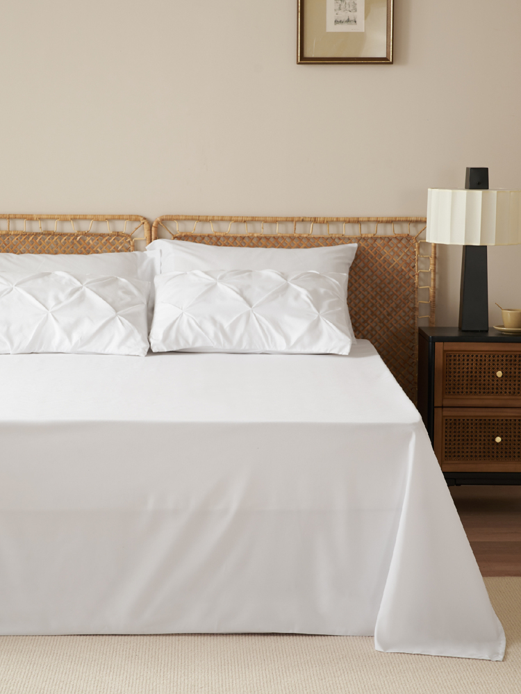 White Akeelah Comforter Set — Bed In A Bag | Magical Thinking Collection image