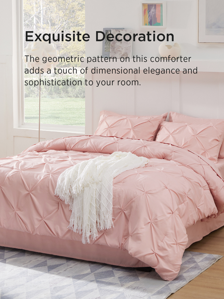 Blush Akeelah Comforter Set — Bed in a Bag | Magical Thinking image