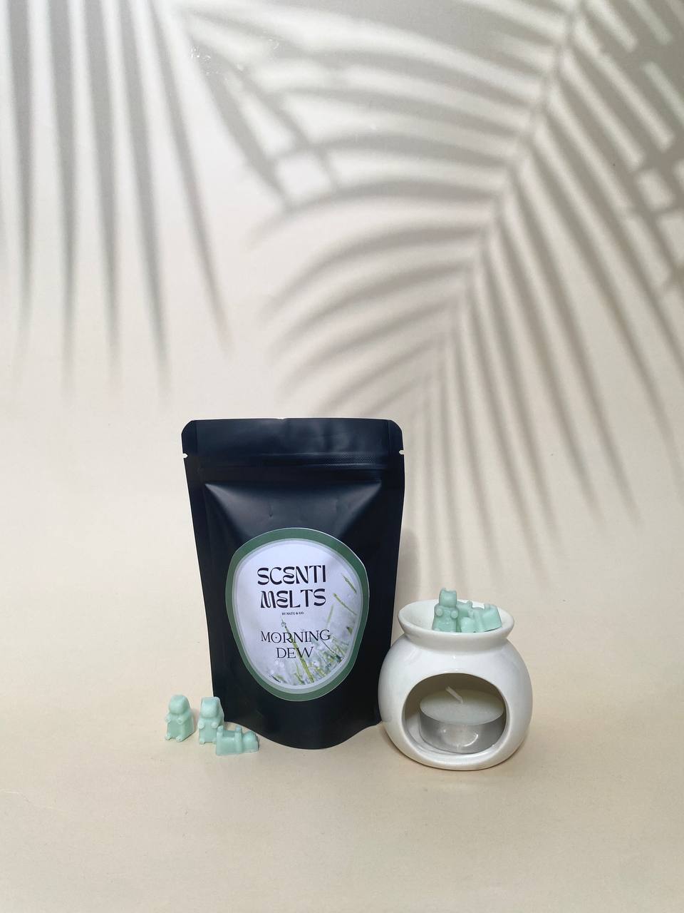 Morning Dew — Scentimelts Bear shaped Soy Wax Melts | 100g image