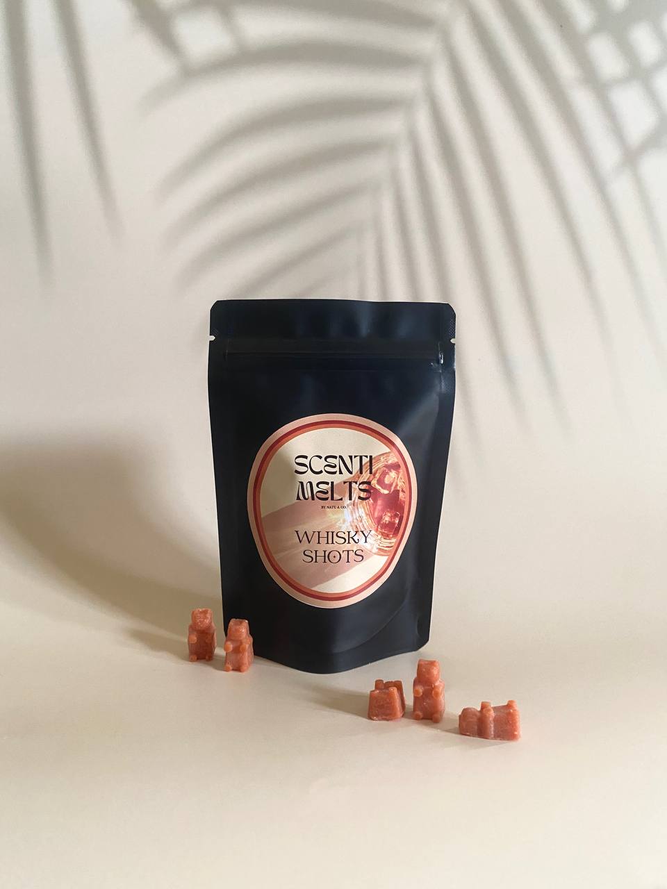 Whiskey Shots — Scentimelts Bear shaped Soy Wax Melts | 100g image