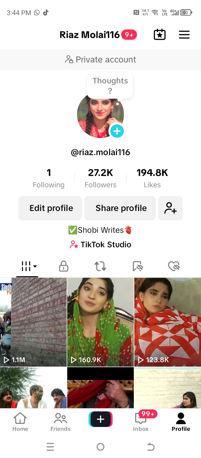 Tiktok 27k followers high Standard image