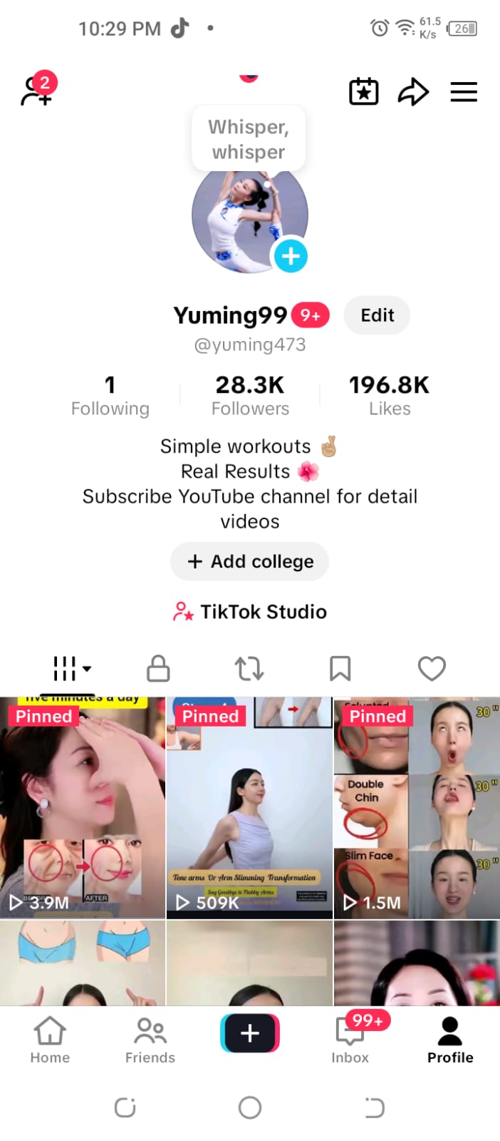 Tiktok 28k followers high Standard image