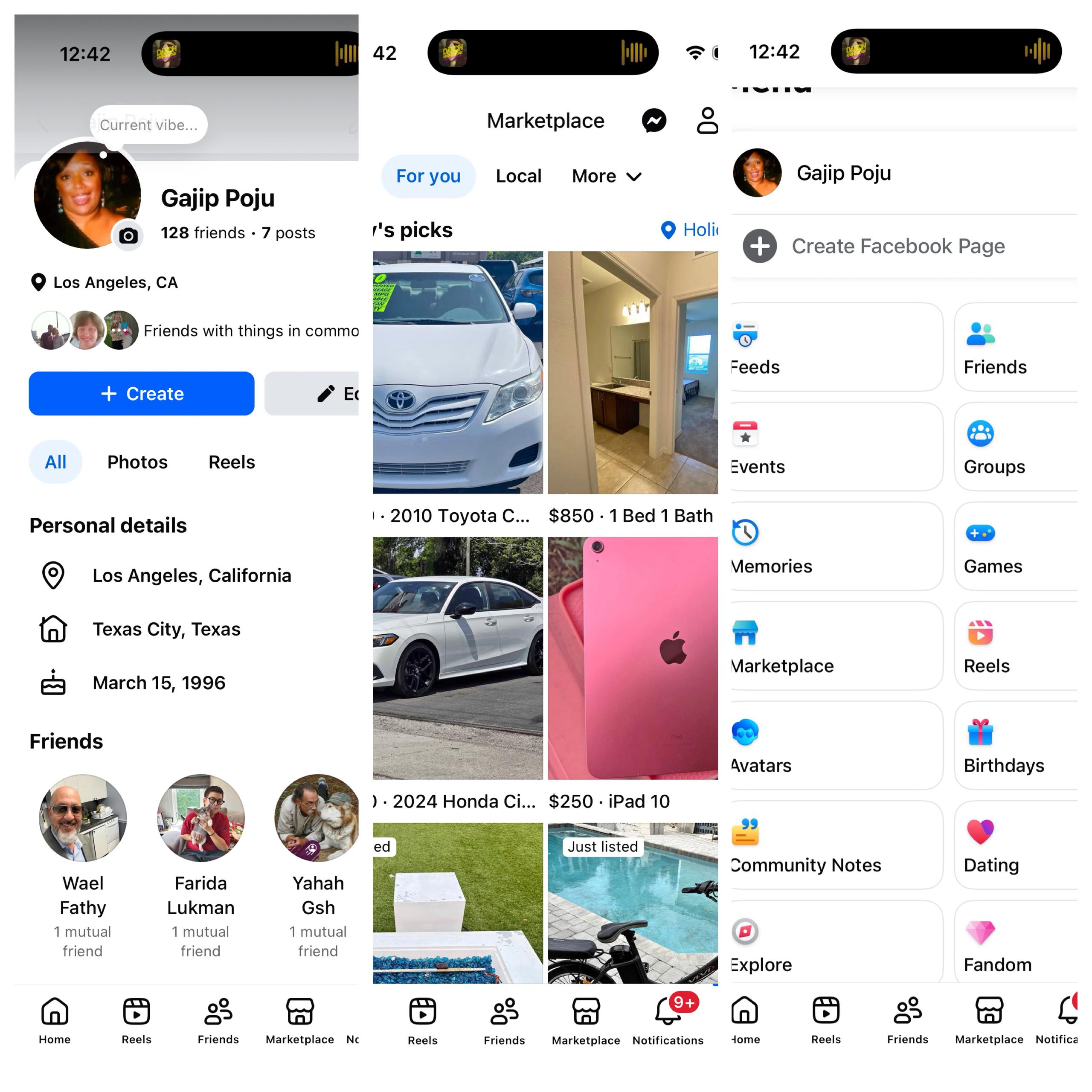 USA Facebook good profile image