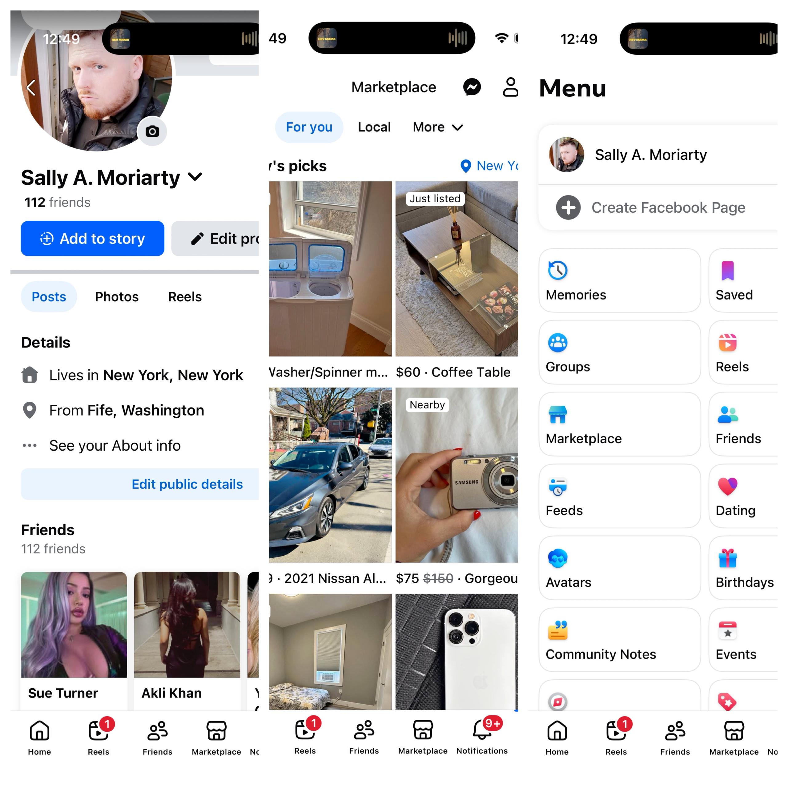 USA Facebook good profile image