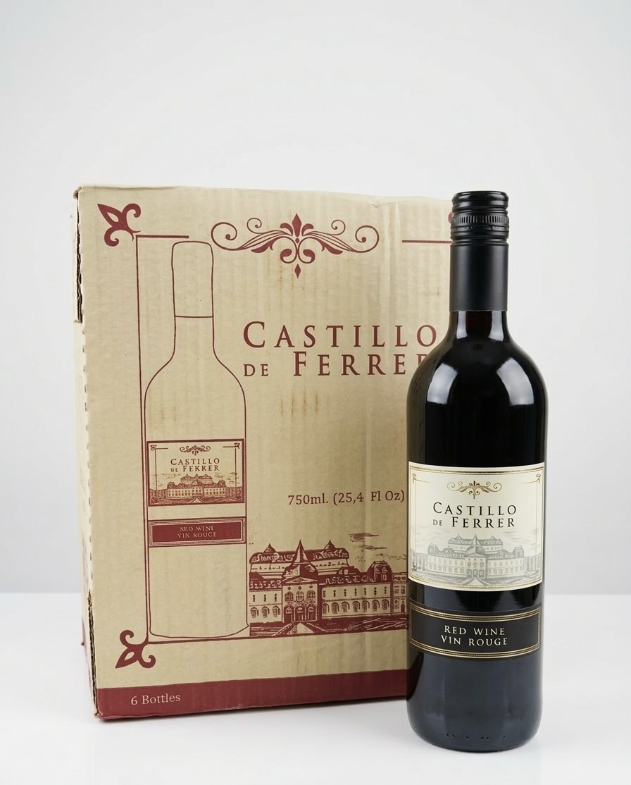 CASTILLO DE FERRER (RED WINE VIN ROUGE) 6 X 750ml image