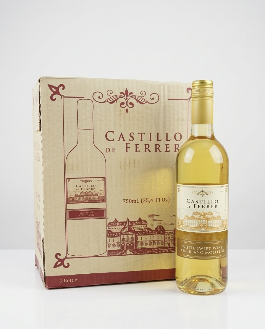 CASTILLO DE FERRER(WHITE SWEET WINE BLANC MOELLEUX) 6X750ml image