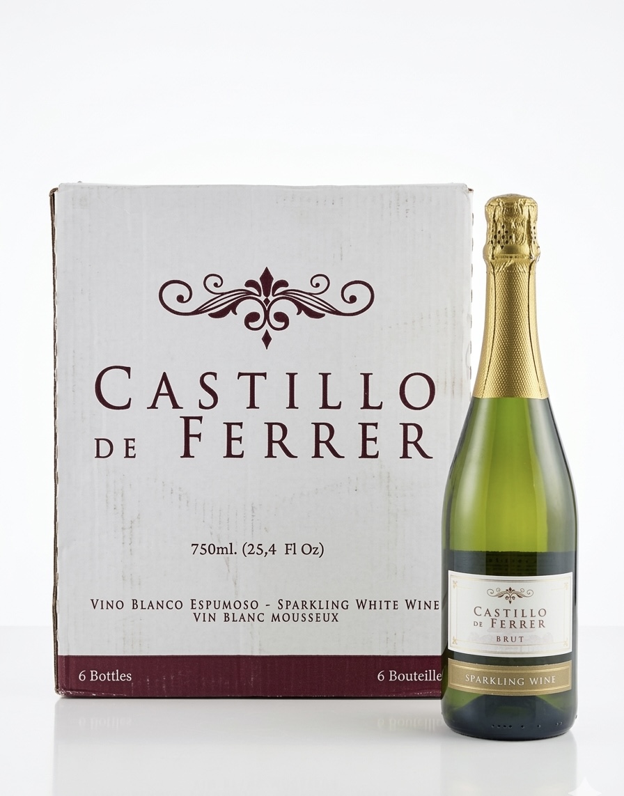 CASTILLO DE FERRER BRUT (SPARKLING WINE) 6X750ml image