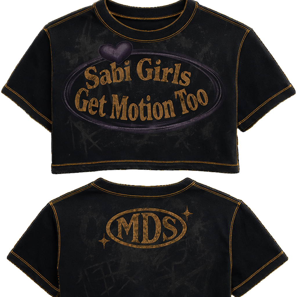 SABI GIRLS GET MOTION BABY TEE image