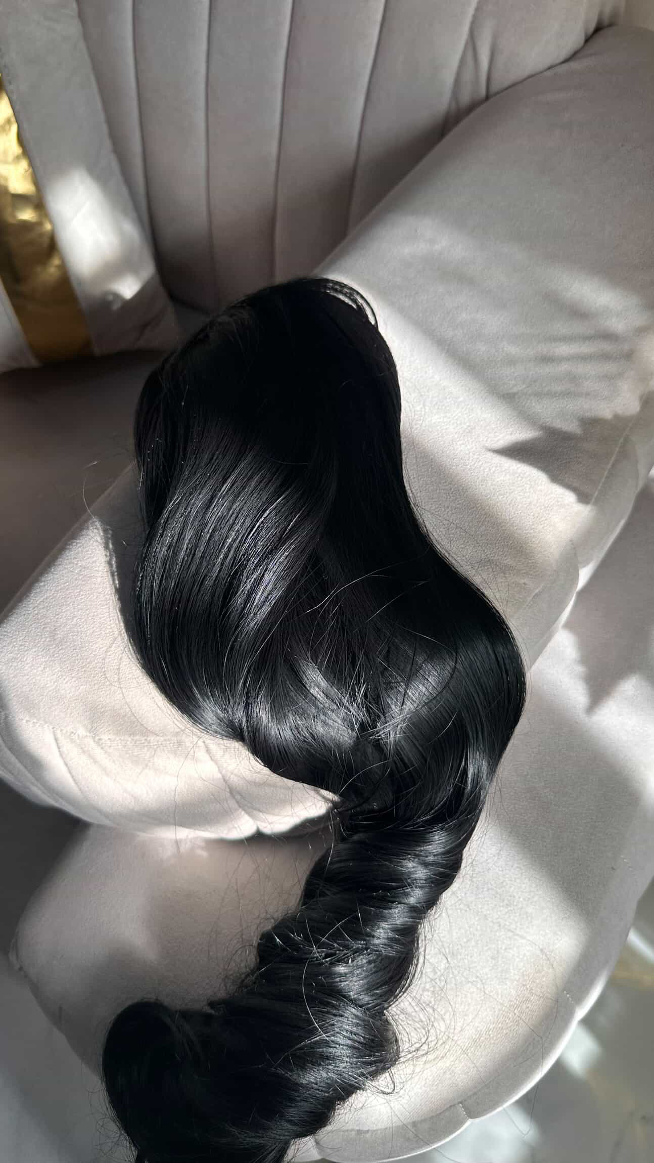 Bouncy wave easy ponytail clip “24 image