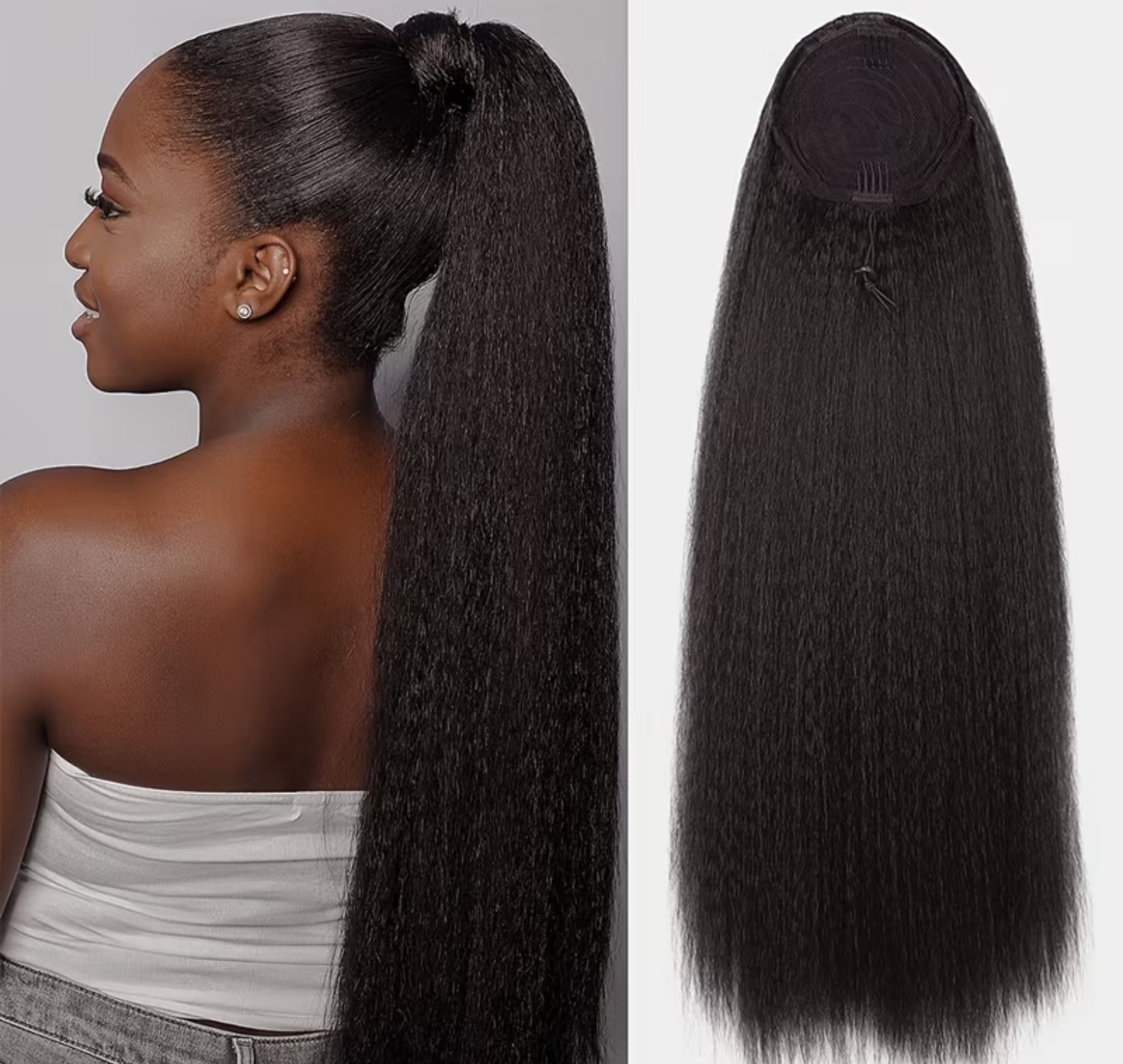 Yaki kinky straight “32 image