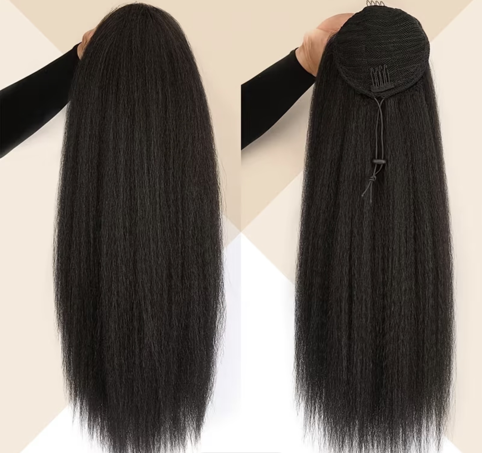 Yaki kinky straight “32 image