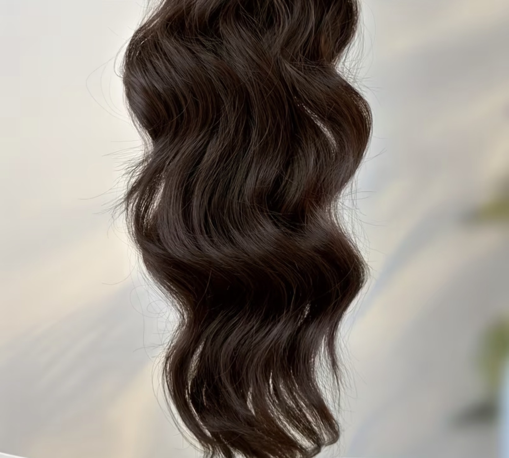 Loose wave drawstring ponytail clip “22 image