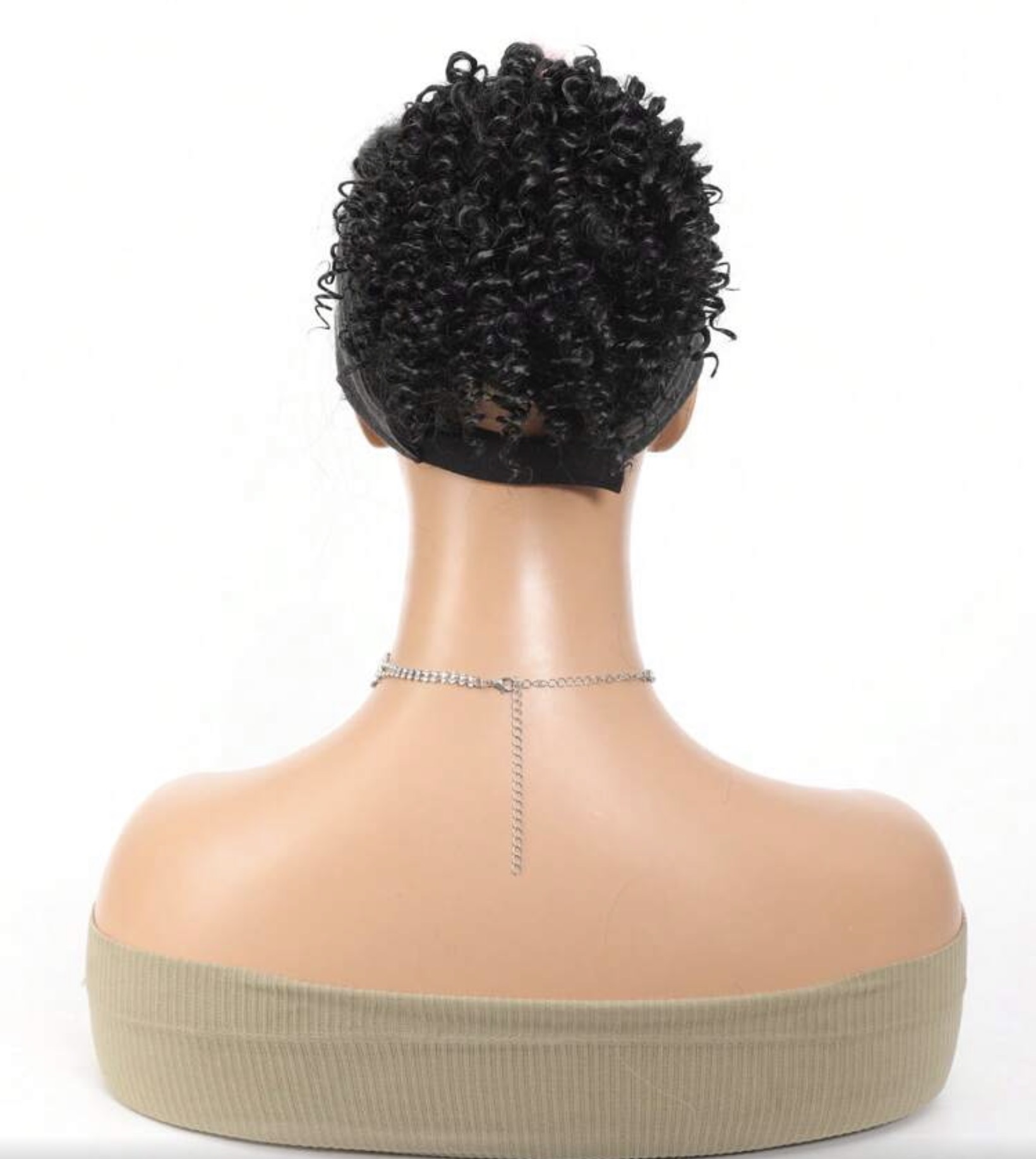 Messy bun drawstring | Jerry curl image