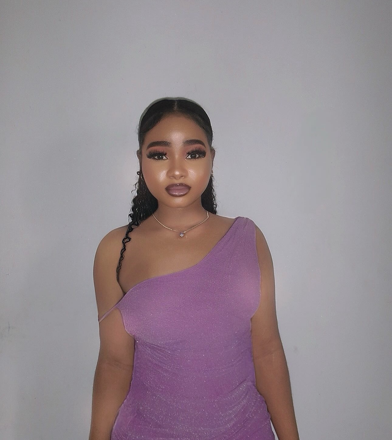 4C kinky curl easy ponytail clip “14 image