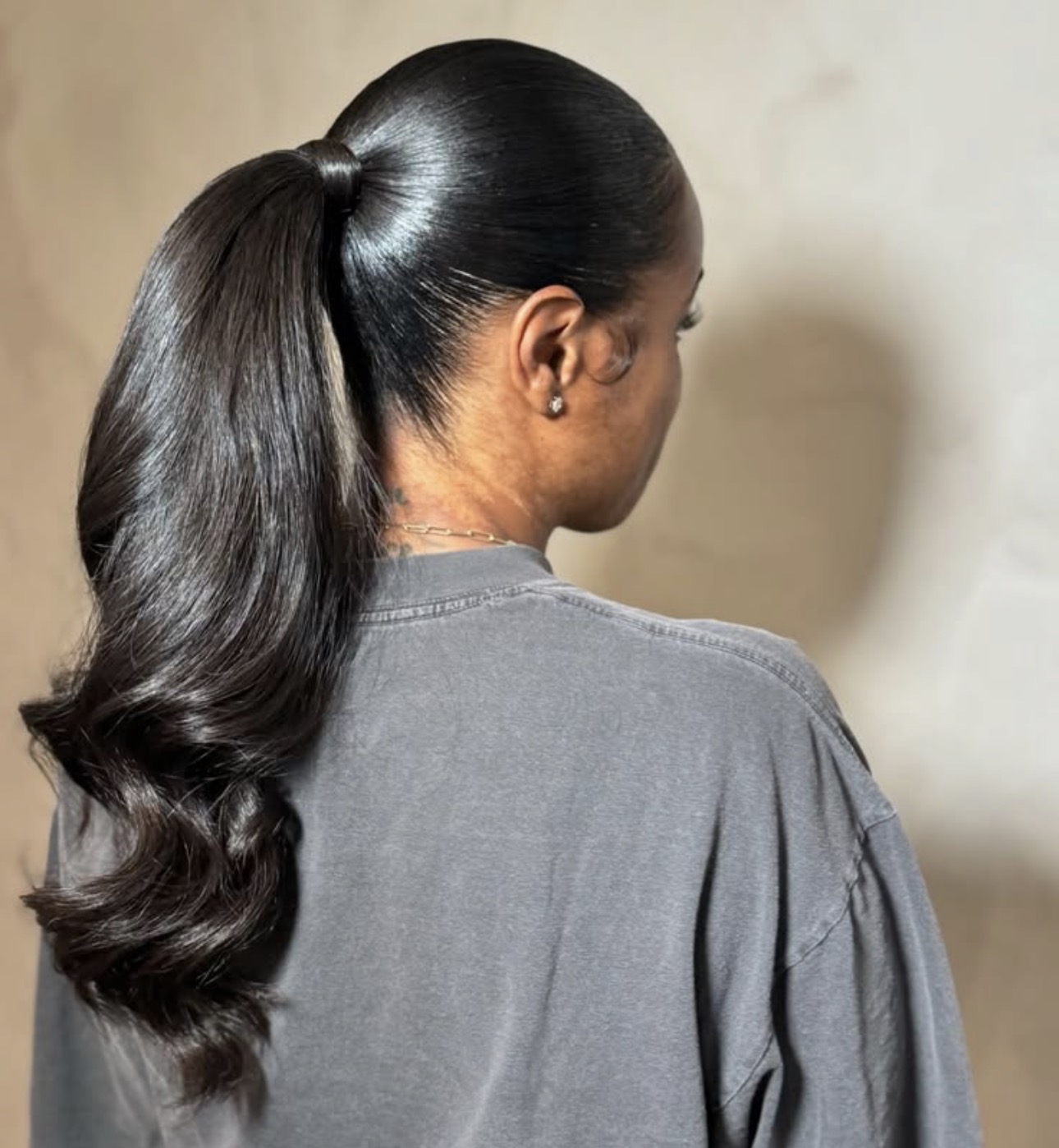 Bouncy wave easy ponytail clip “24 image
